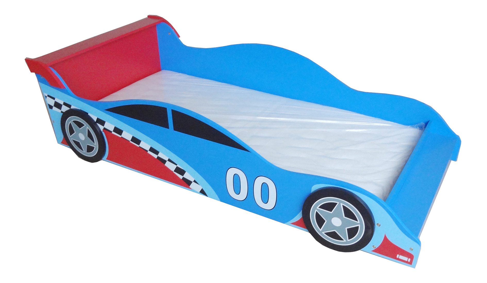 Kiddi Style Bebe Style Children's Racing Car Wooden Junior Bed