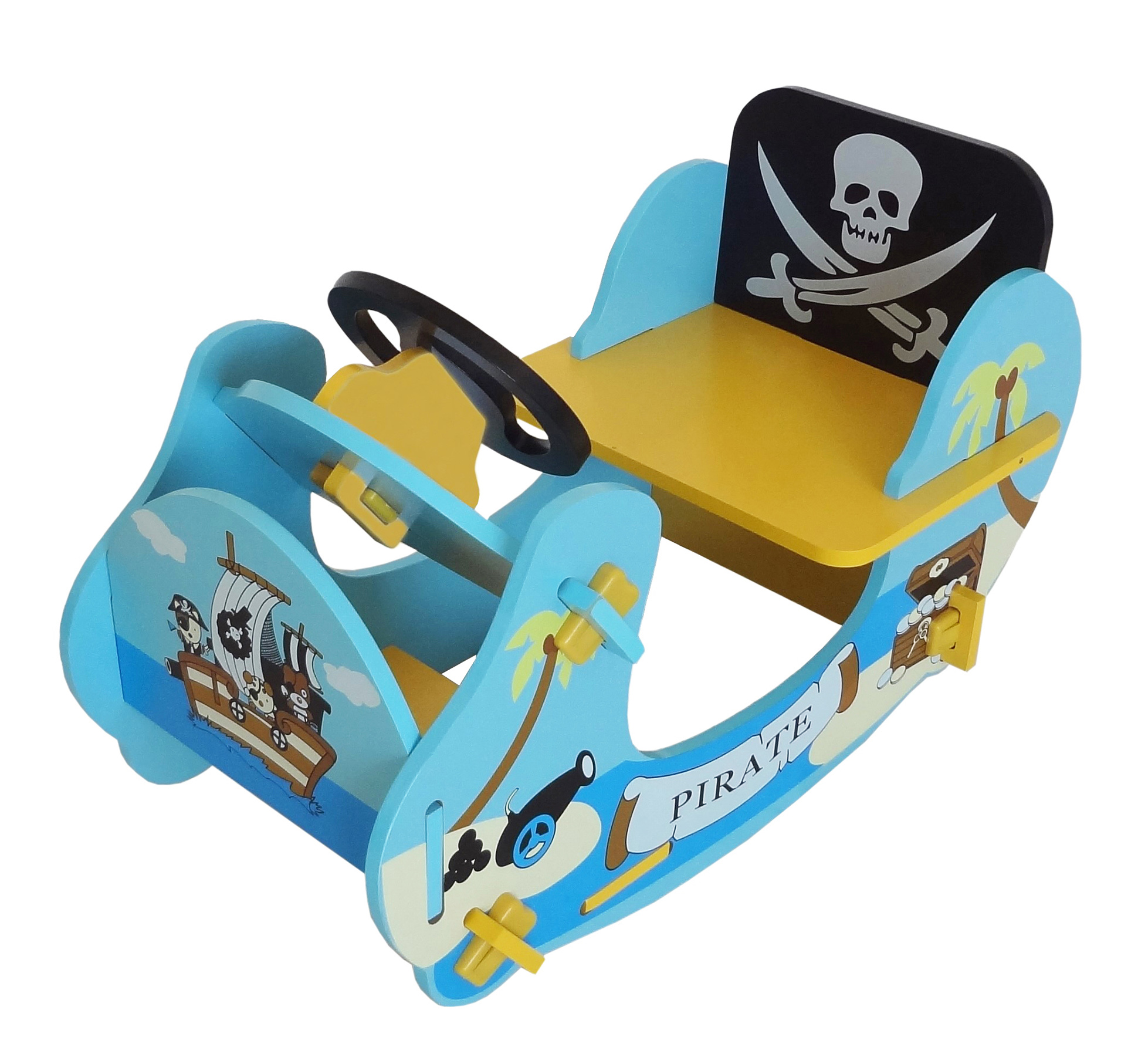 Kiddi Style Rocking Boat (Blue)