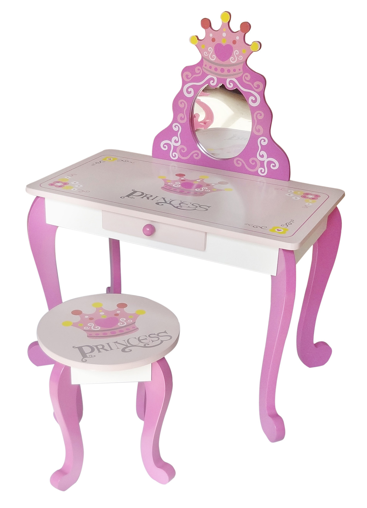 Kiddi Style Princess Dressing Table & Stool