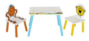 Mr Men Table + 2 Chairs