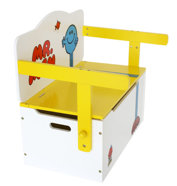 Mr Men - Convertible Toy Box + Bench & Table + Chair - Image 2