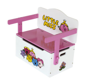 Little Miss - Convertible Toy Box + Bench & Table + Chair