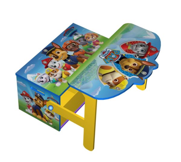 Paw Patrol Convertible Toy Box + Bench & Table + Chair - Image 4